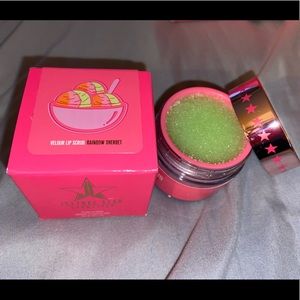 Jeffree Star lip scrub Rainbow Sherbet